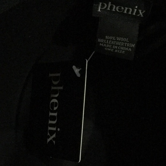 BLACK WOOL & LEATHER WIDE-BRIM FEDORA - Picture 9 of 12